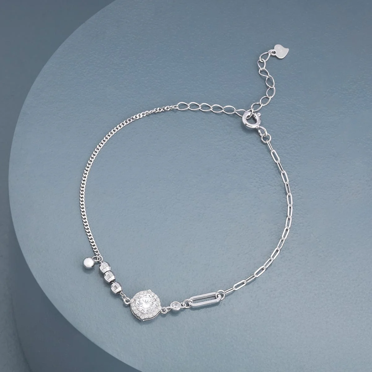 92.5 Silver Bracelet 191369 - Image 5