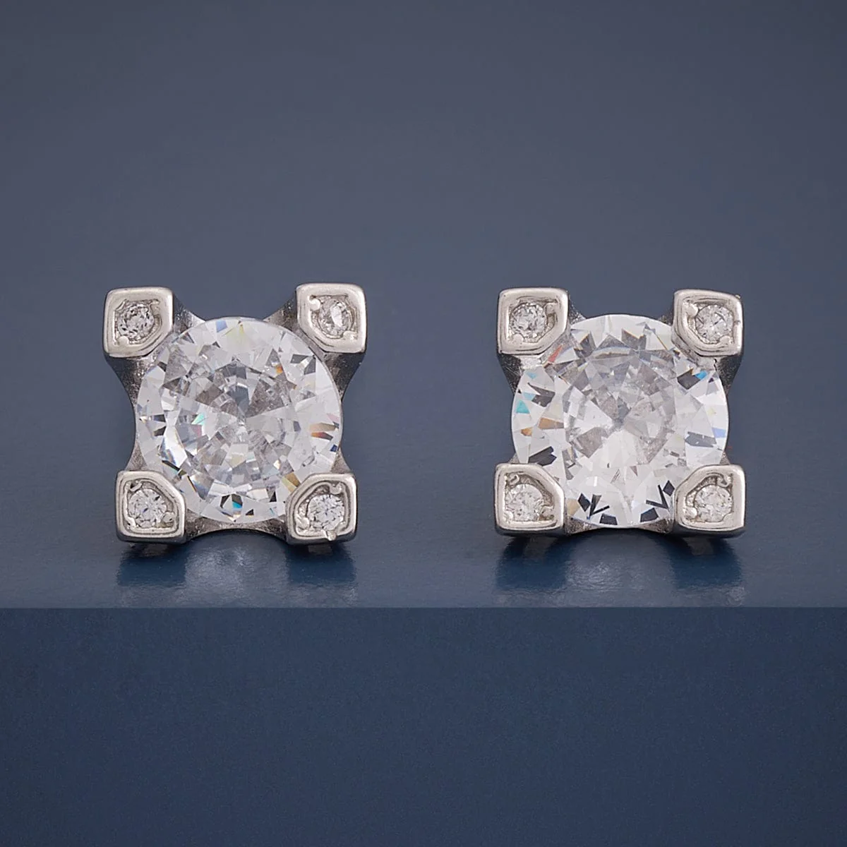92.5 Silver Earring 164304 - Image 7