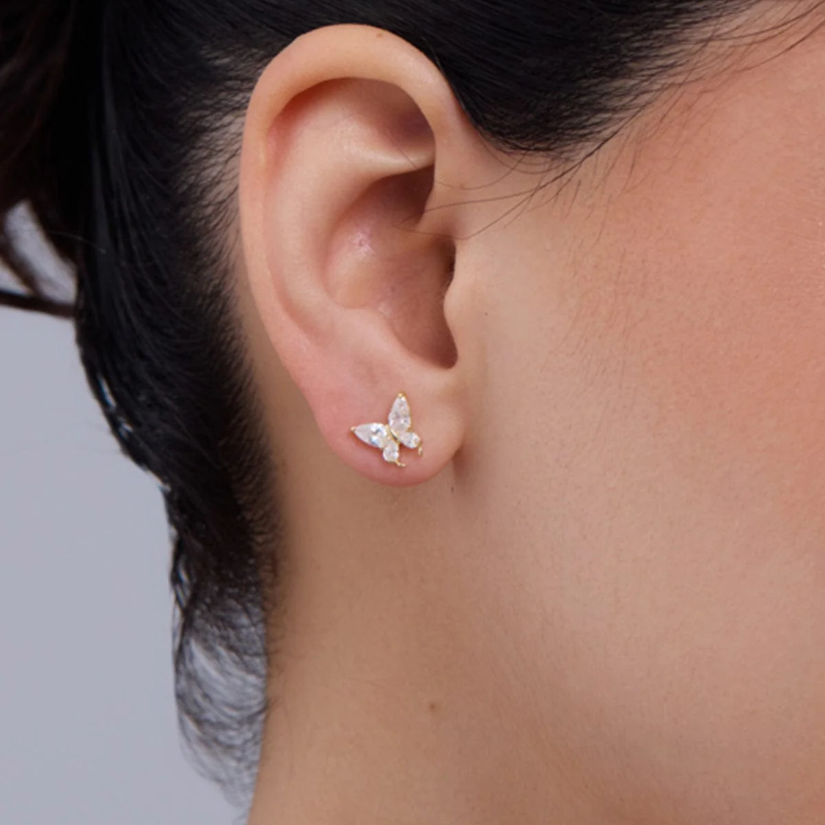 92.5 Silver Earring 180841 - Image 2