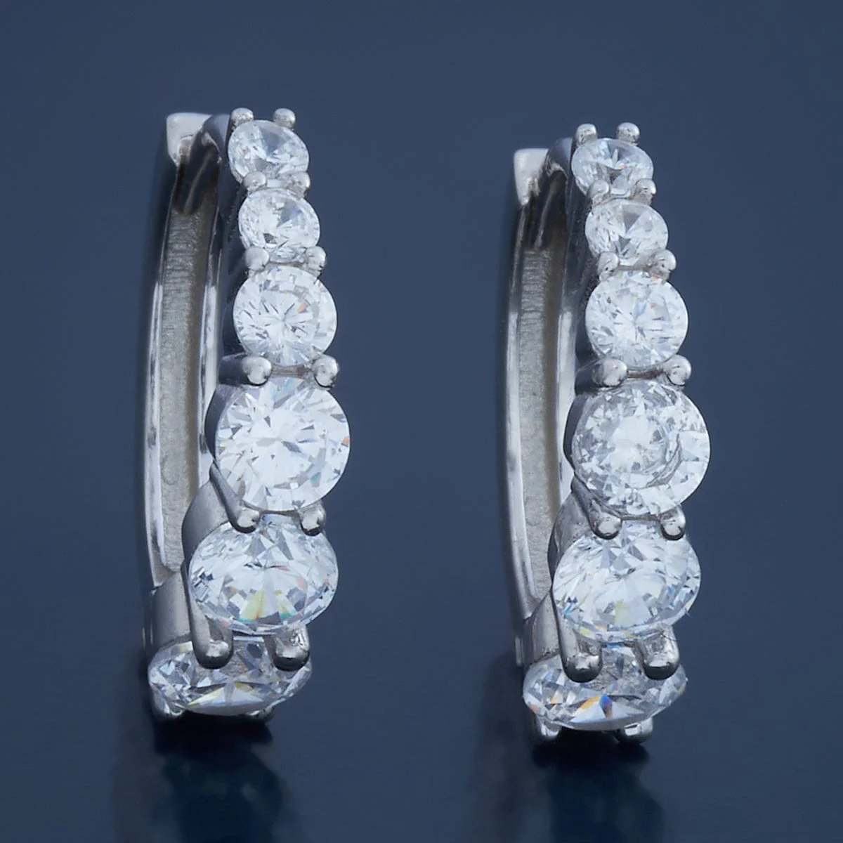92.5 Silver Earring 180926 - Image 7
