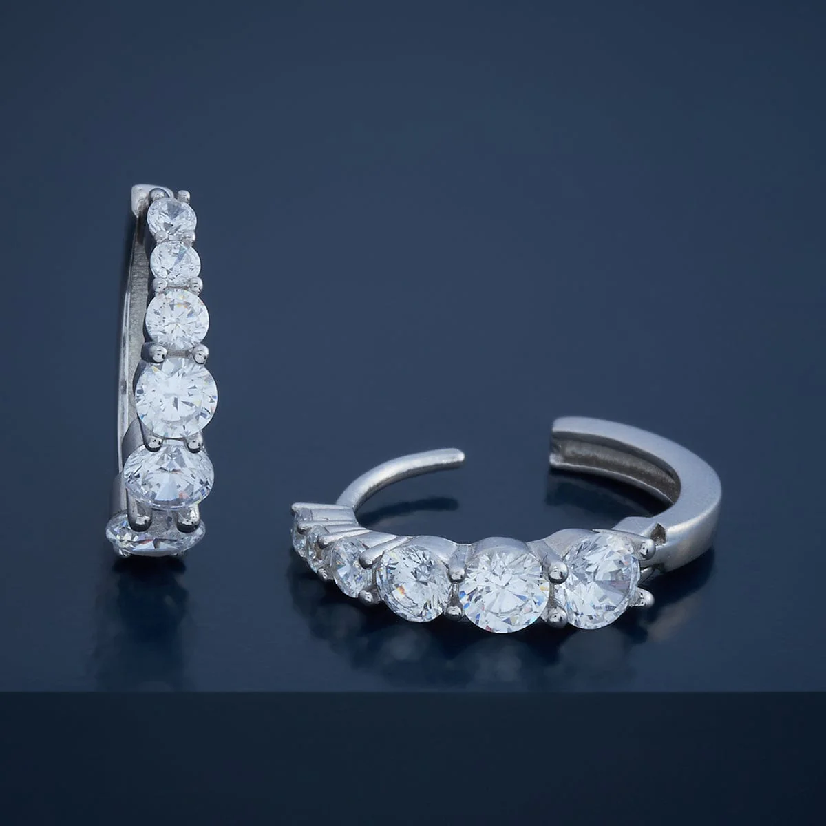 92.5 Silver Earring 180926 - Image 8