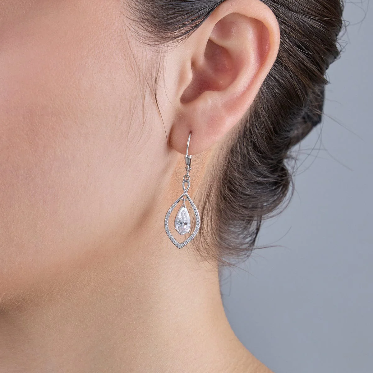 92.5 Silver Earring 183097 - Image 2