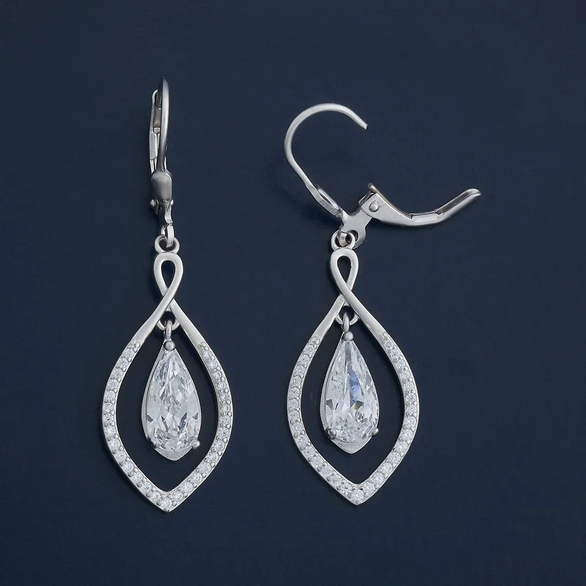 92.5 Silver Earring 183097 - Image 4