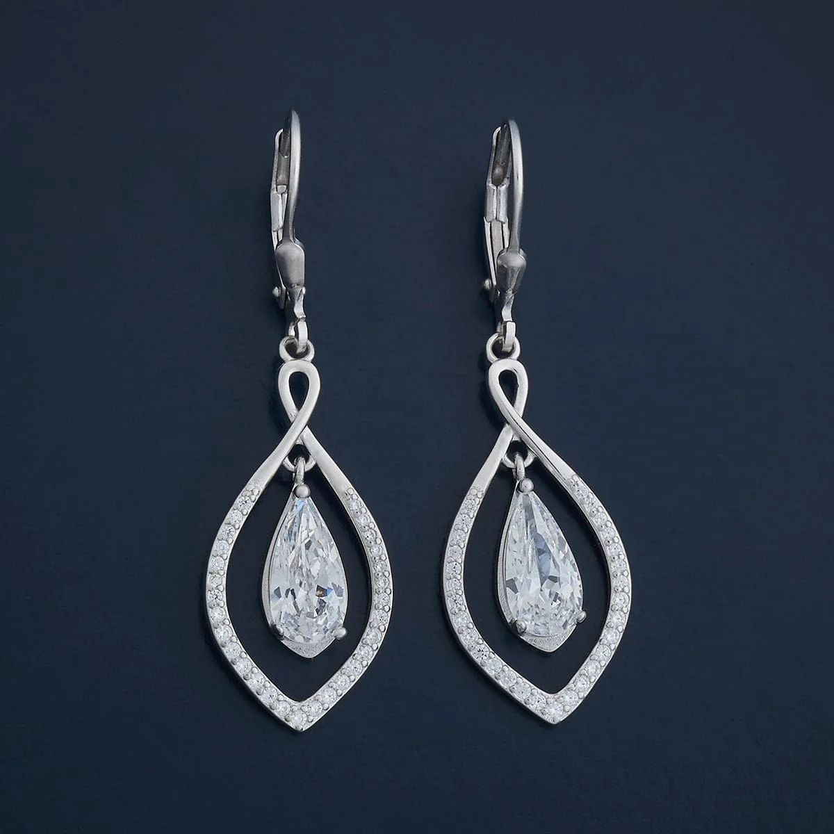 92.5 Silver Earring 183097 - Image 7
