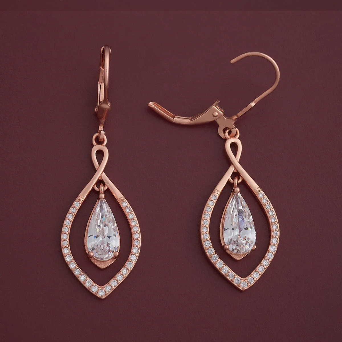92.5 Silver Earring 183097 - Image 9