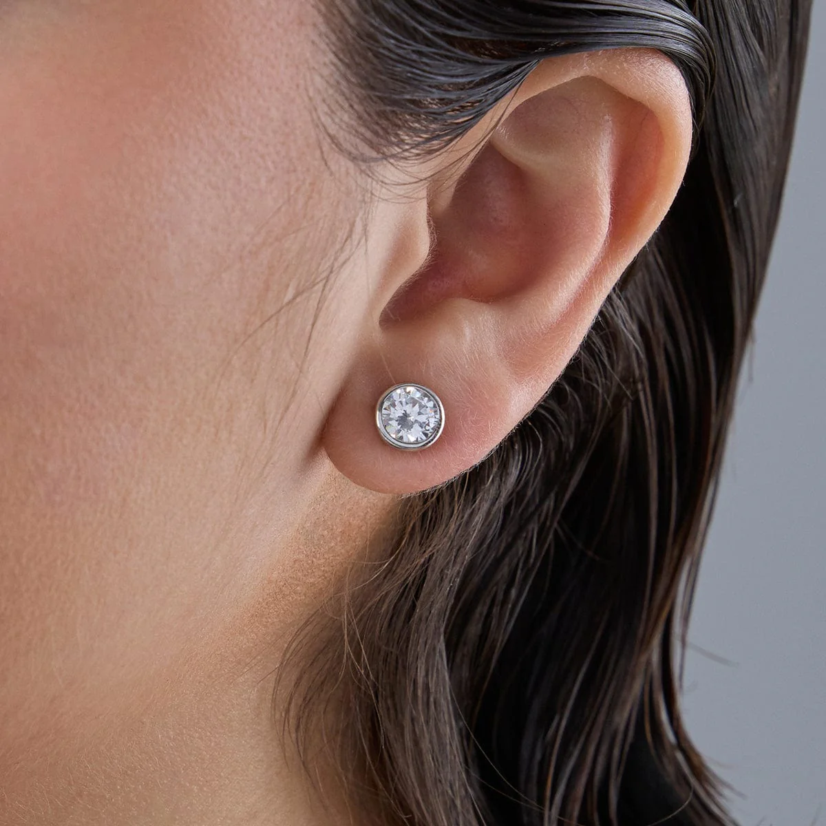 92.5 Silver Earring 183252 - Image 2