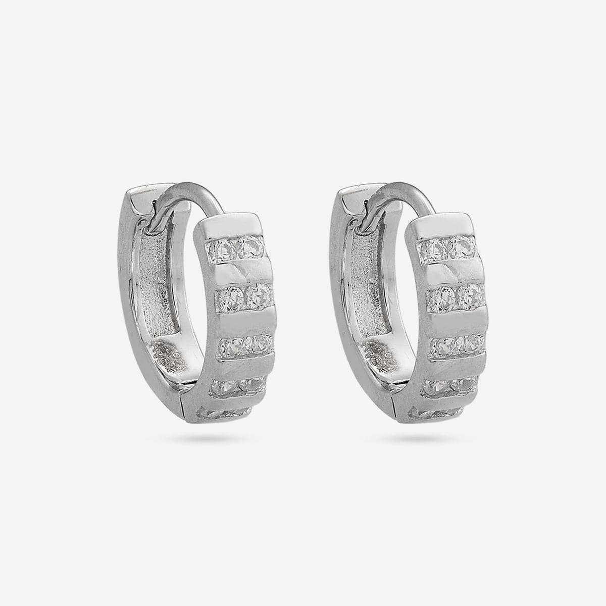 92.5 Silver Earring 191452 - Image 4