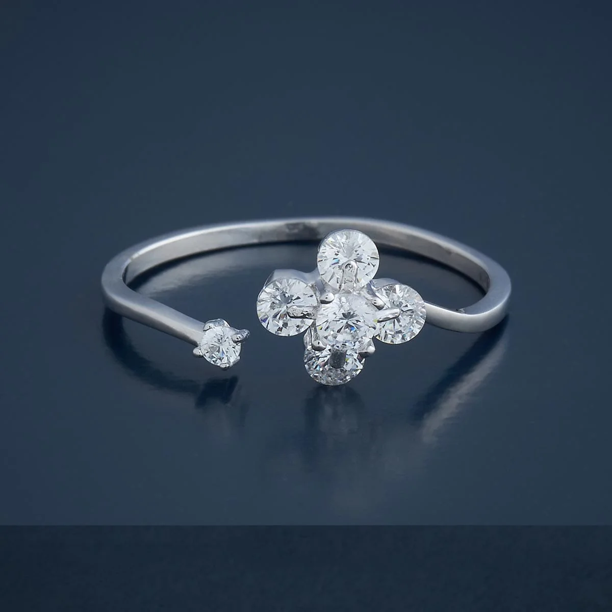 92.5 Silver Finger Ring 182931 - Image 3