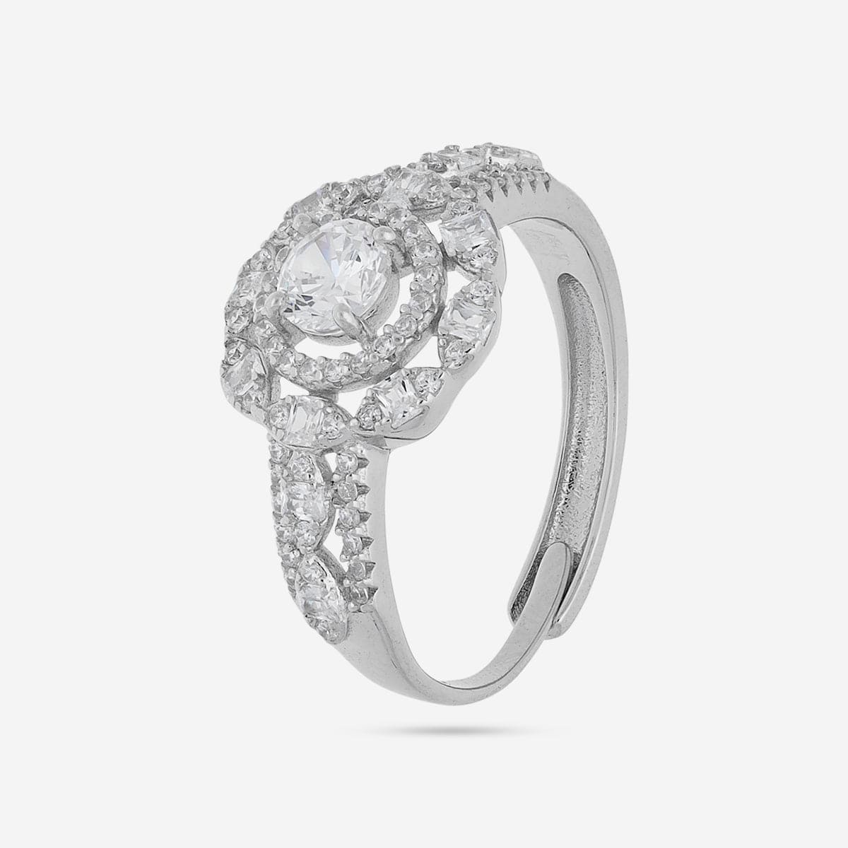 92.5 Silver Finger Ring 191188 - Image 5