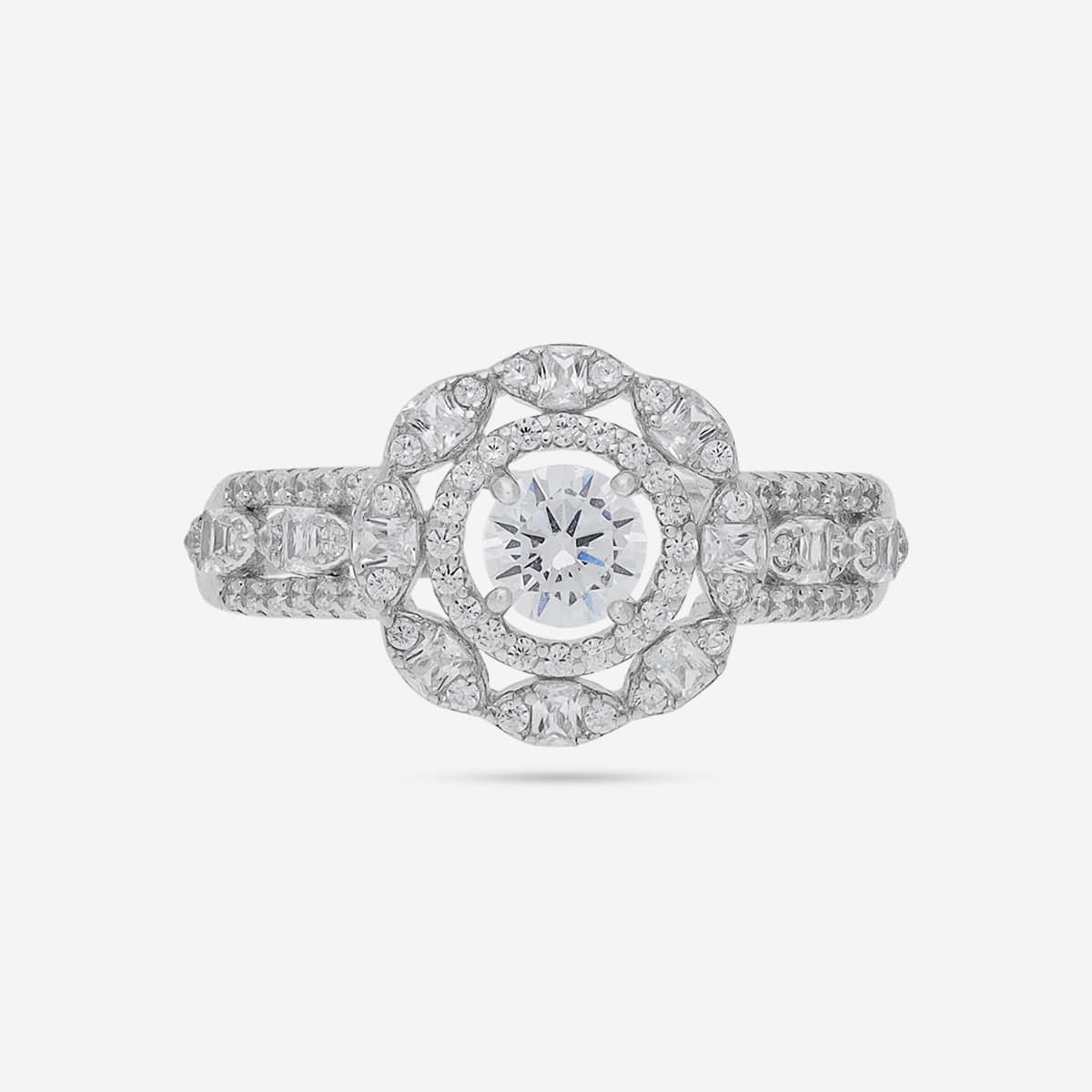 92.5 Silver Finger Ring 191188 - Image 8