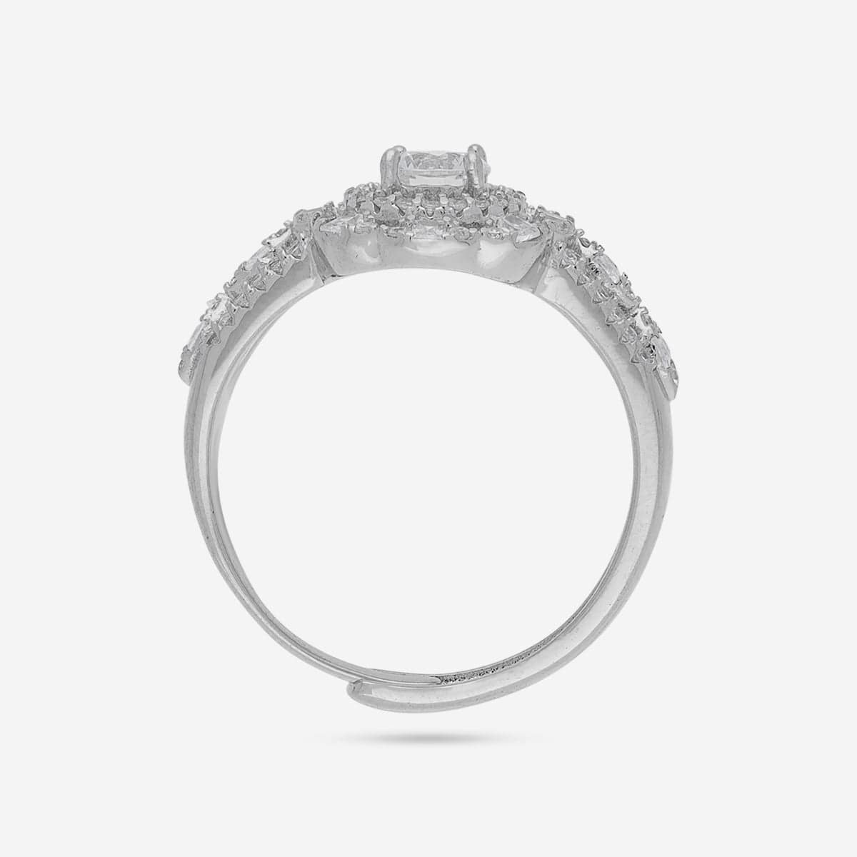 92.5 Silver Finger Ring 191188 - Image 9
