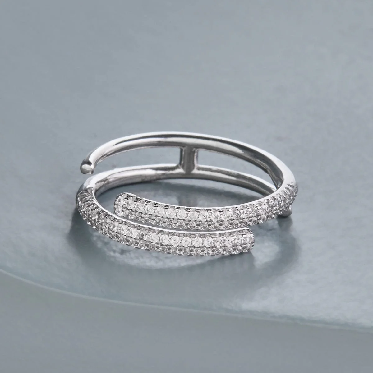 92.5 Silver Finger Ring 194127 - Image 6