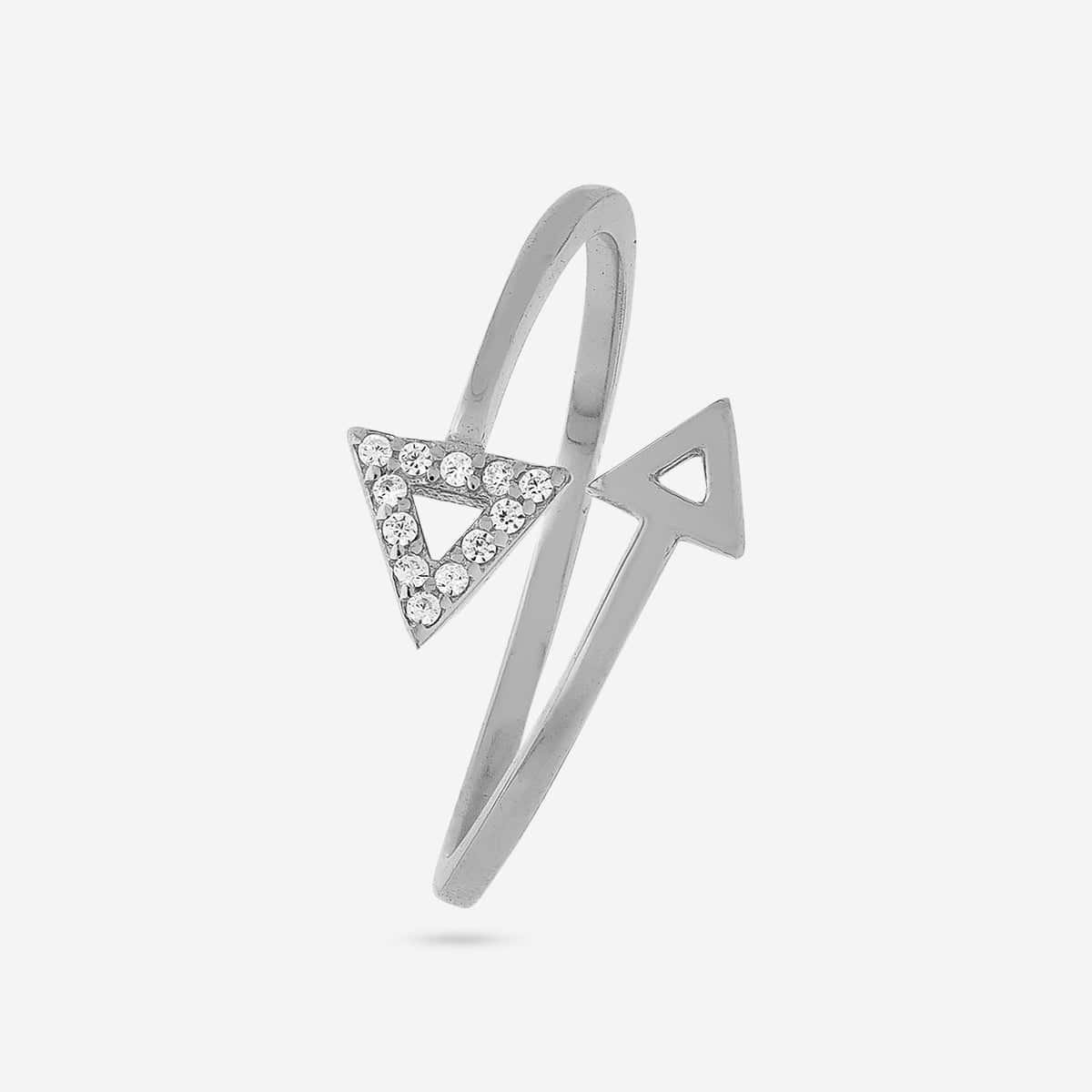 92.5 Silver Finger Ring 194141 - Image 6