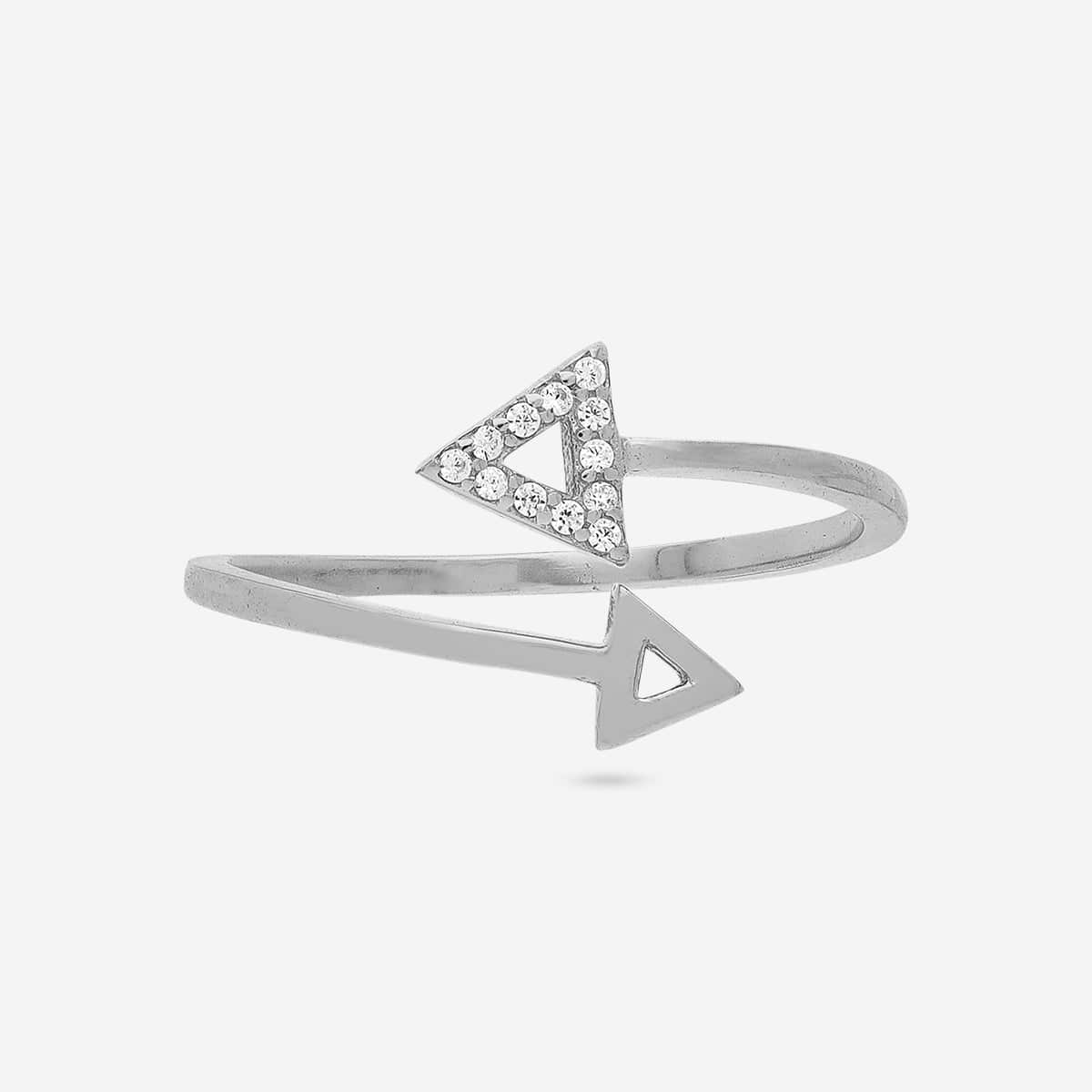 92.5 Silver Finger Ring 194141 - Image 8