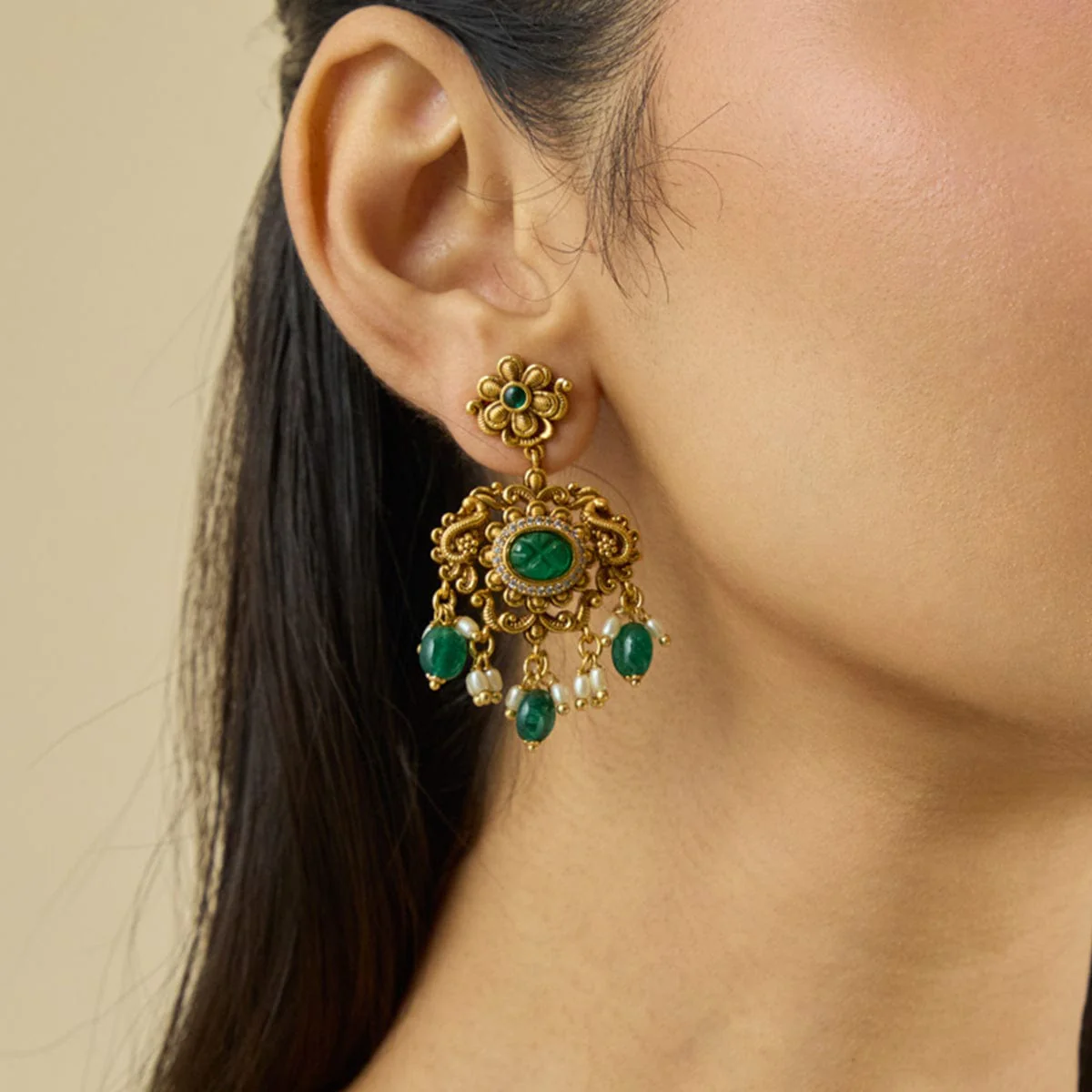 Antique Earring 182570 - Image 3