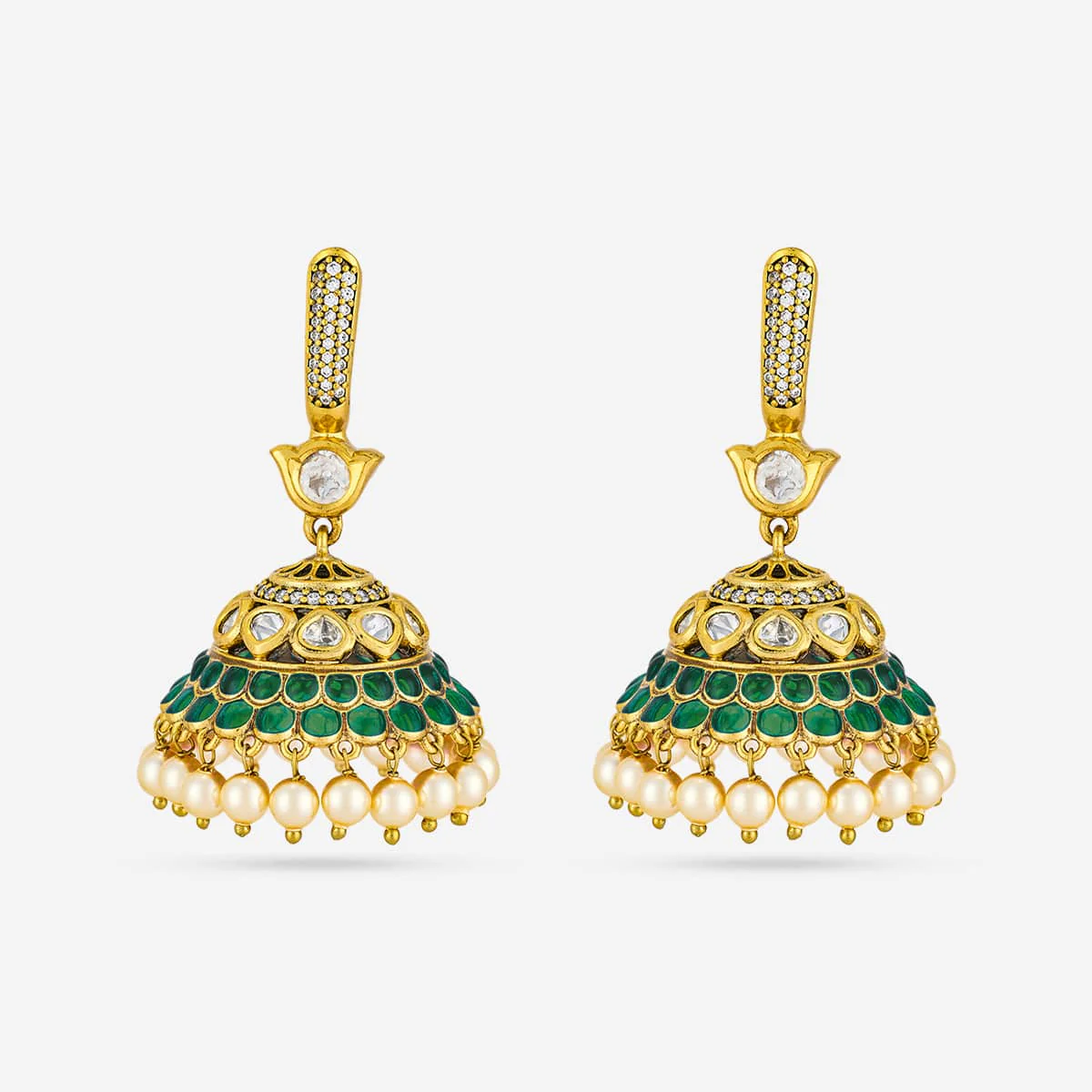 Kundan Earring 196888 - Image 4