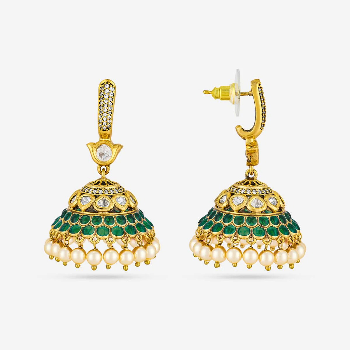 Kundan Earring 196888 - Image 7