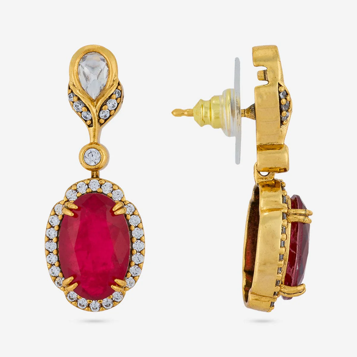 Kundan Earring 196903 - Image 3
