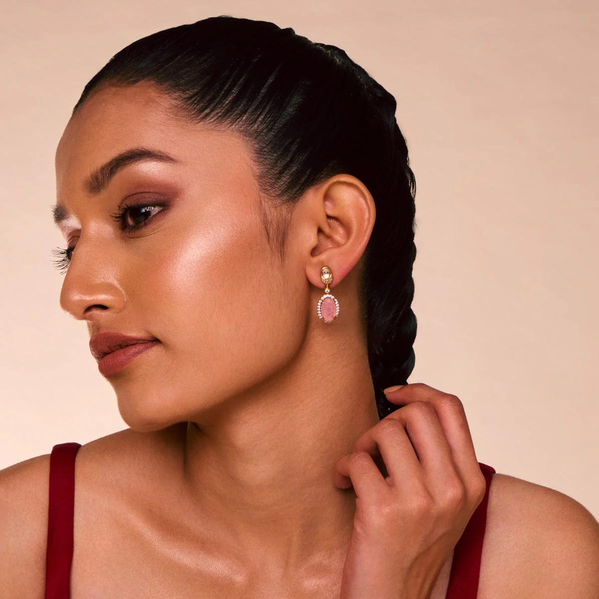 Kundan Earring 196903 - Image 9