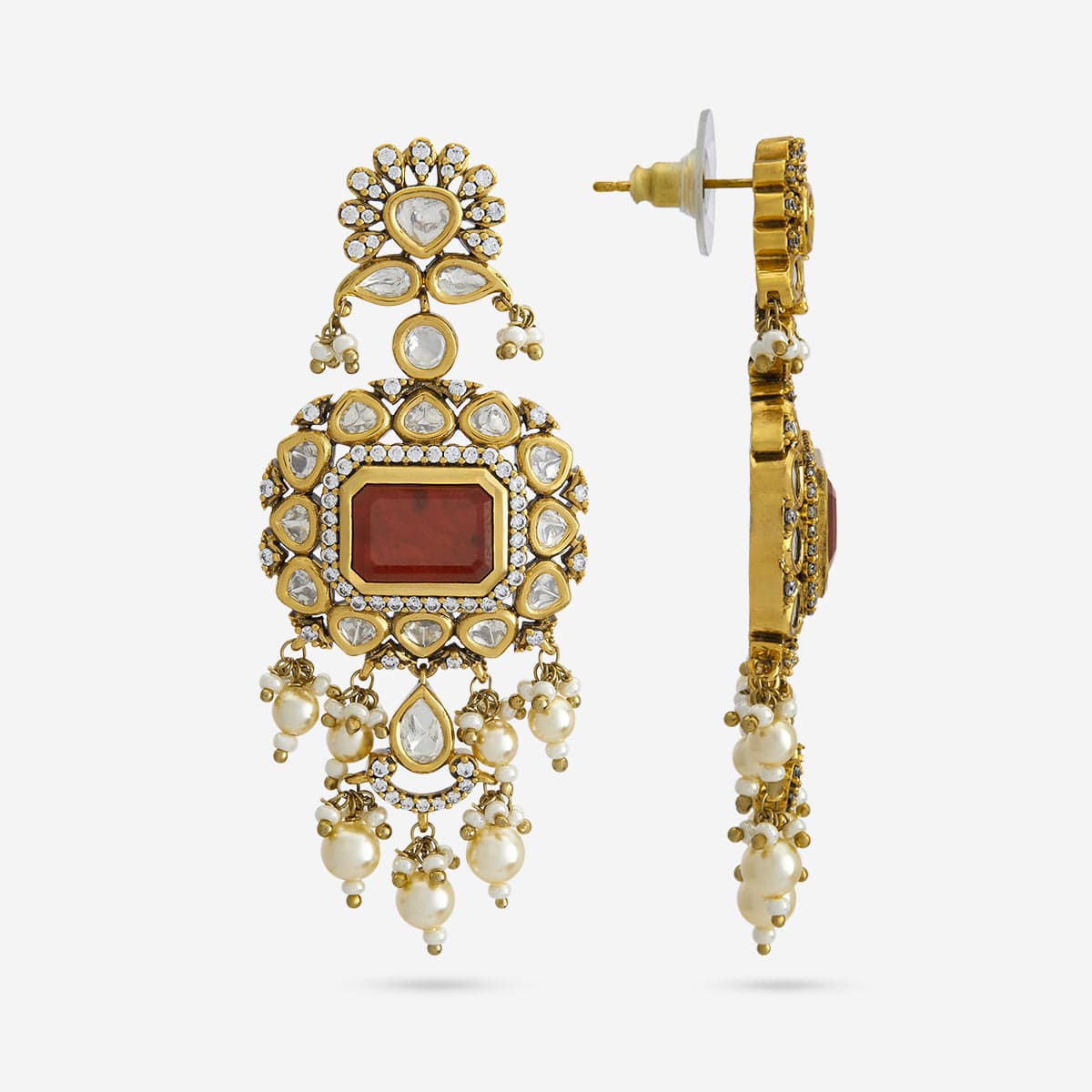 Kundan Necklace 149233 - Image 21