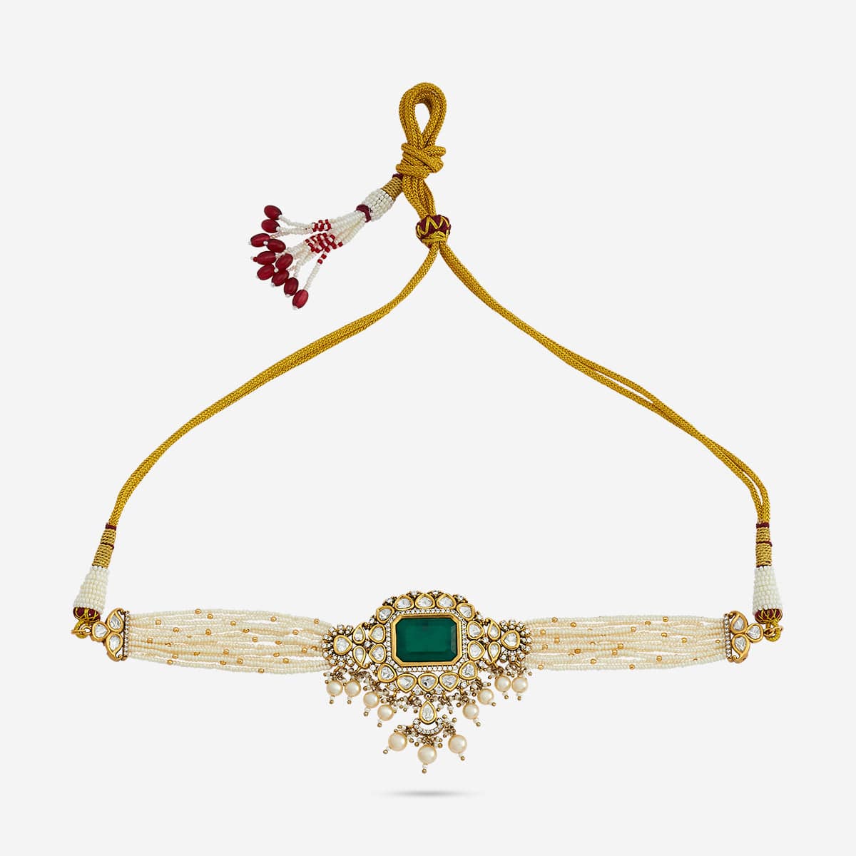 Kundan Necklace 149233 - Image 3