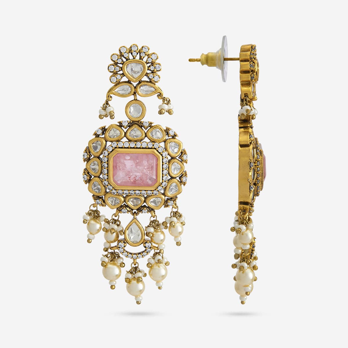 Kundan Necklace 149233 - Image 9