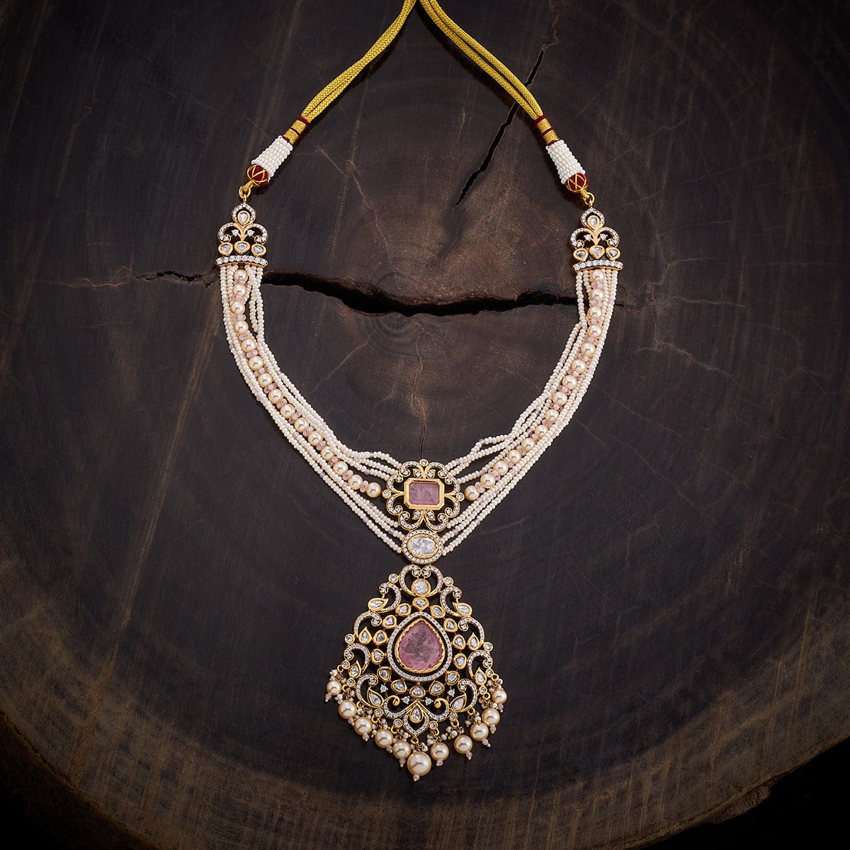 Kundan Necklace 161698 - Image 21