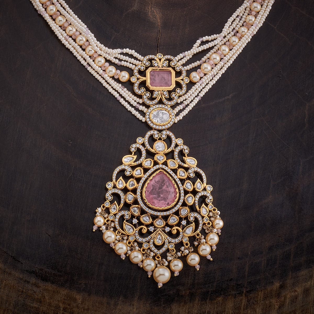 Kundan Necklace 161698 - Image 22