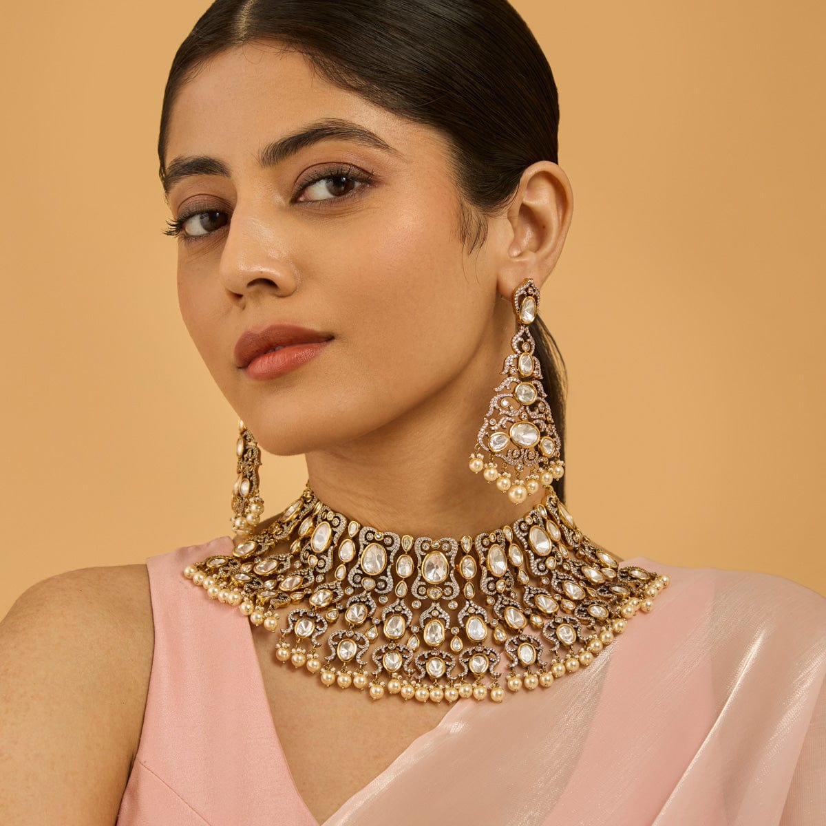 Kundan Necklace 178322