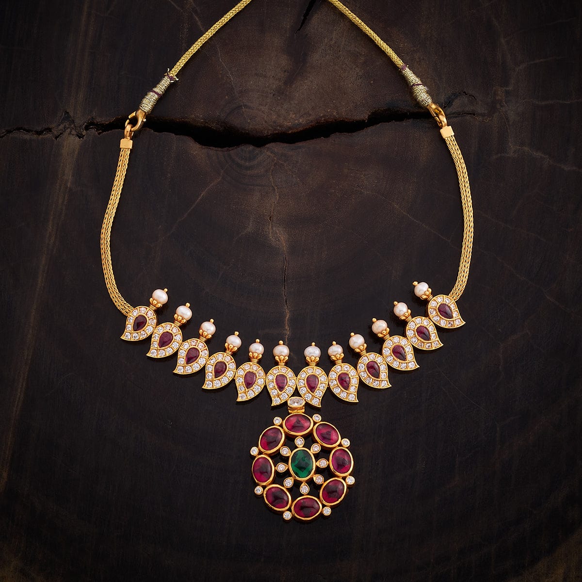 Silver Temple Necklace 161626 - Image 4