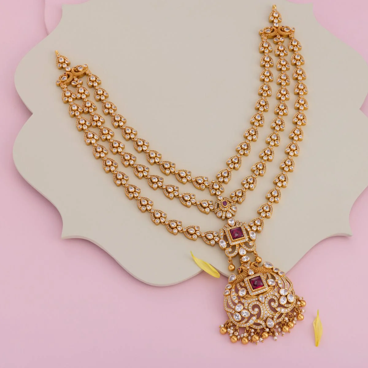 Silver Temple Necklace 185436 - Image 2