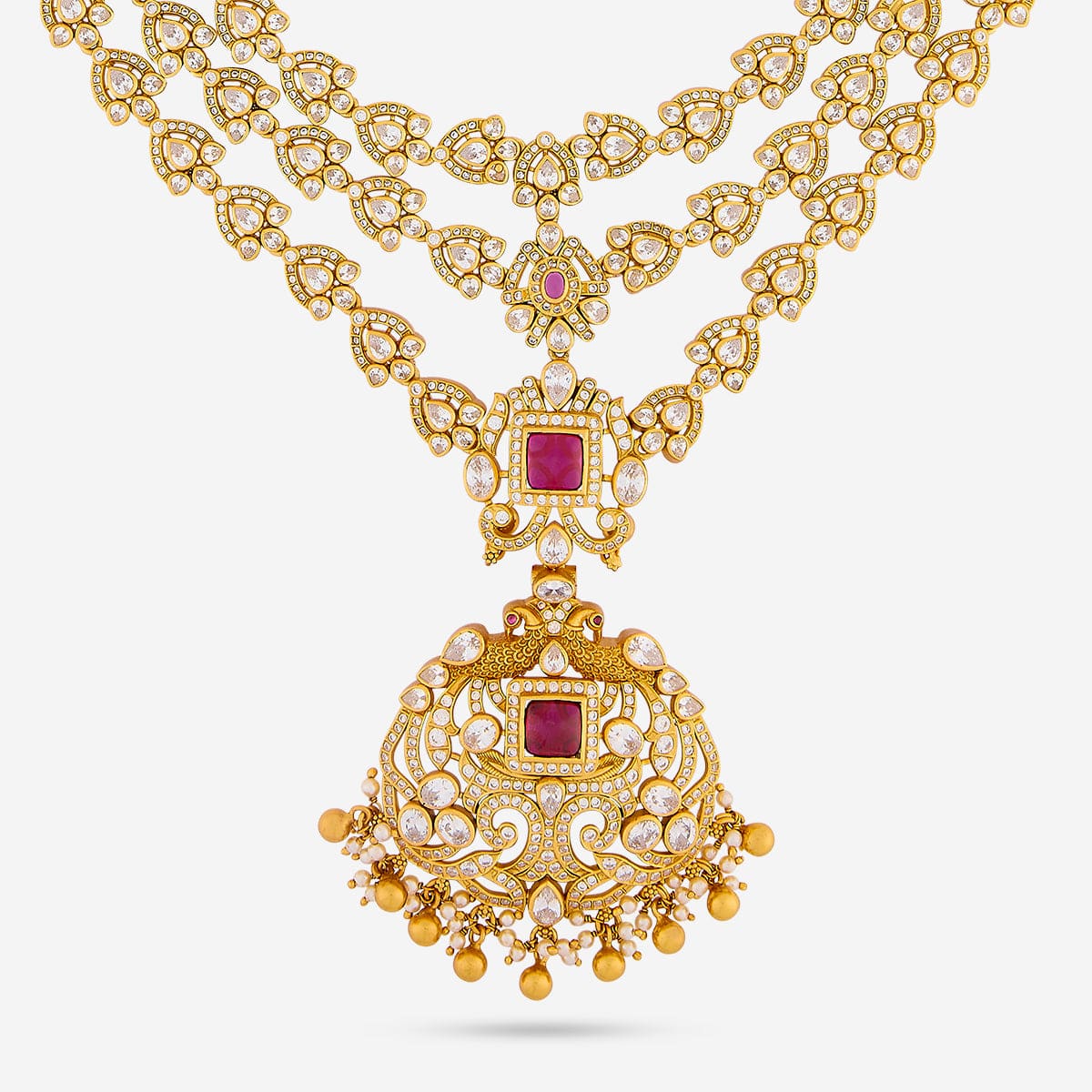 Silver Temple Necklace 185436 - Image 5