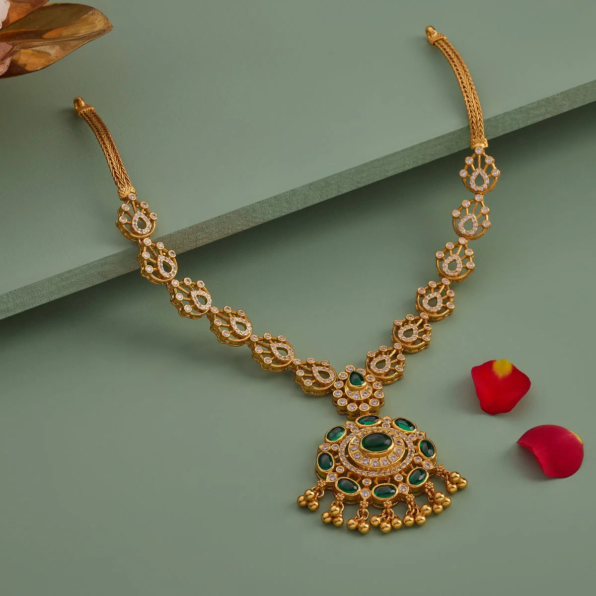 Silver Temple Necklace 186475 - Image 2