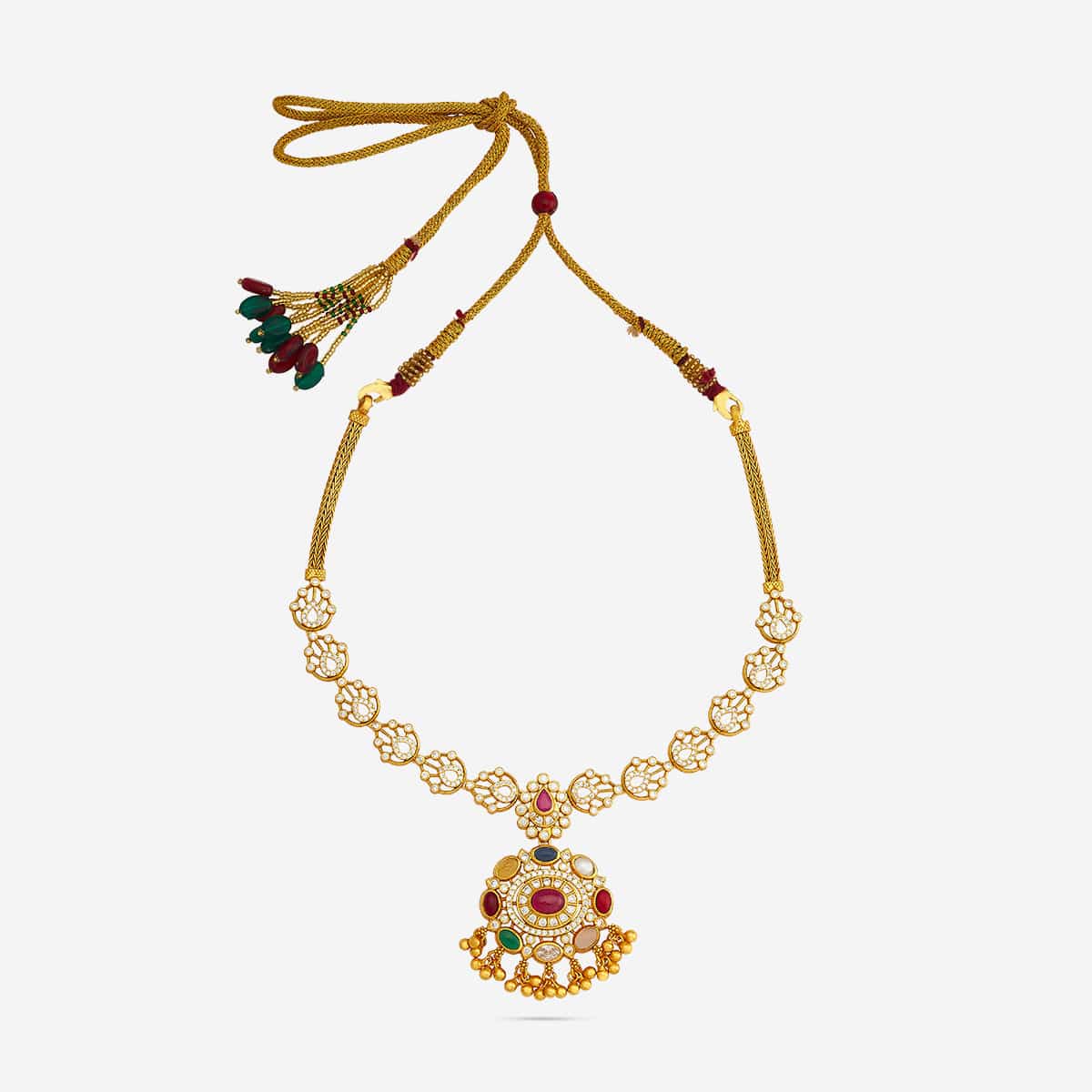 Silver Temple Necklace 186475 - Image 8
