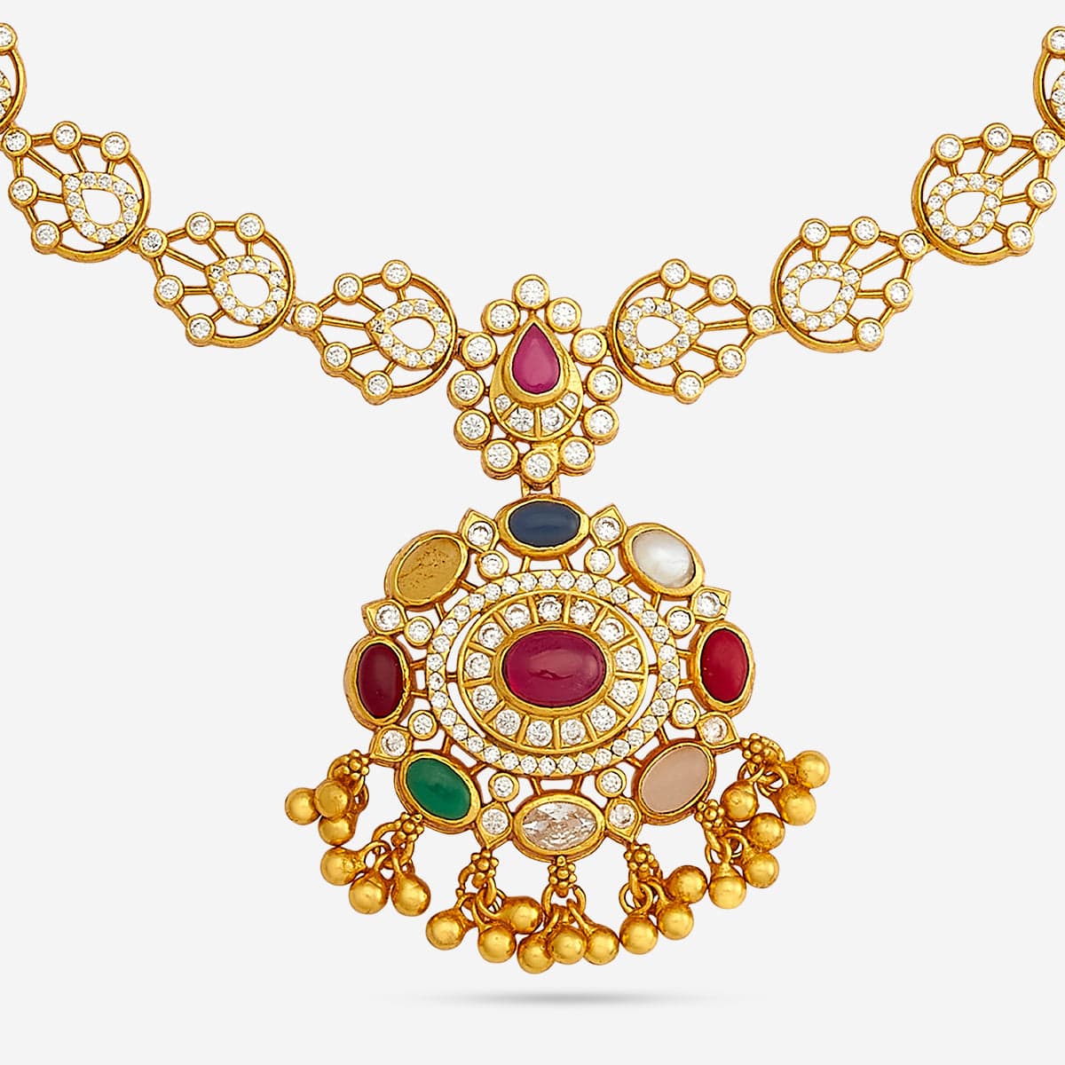 Silver Temple Necklace 186475 - Image 9