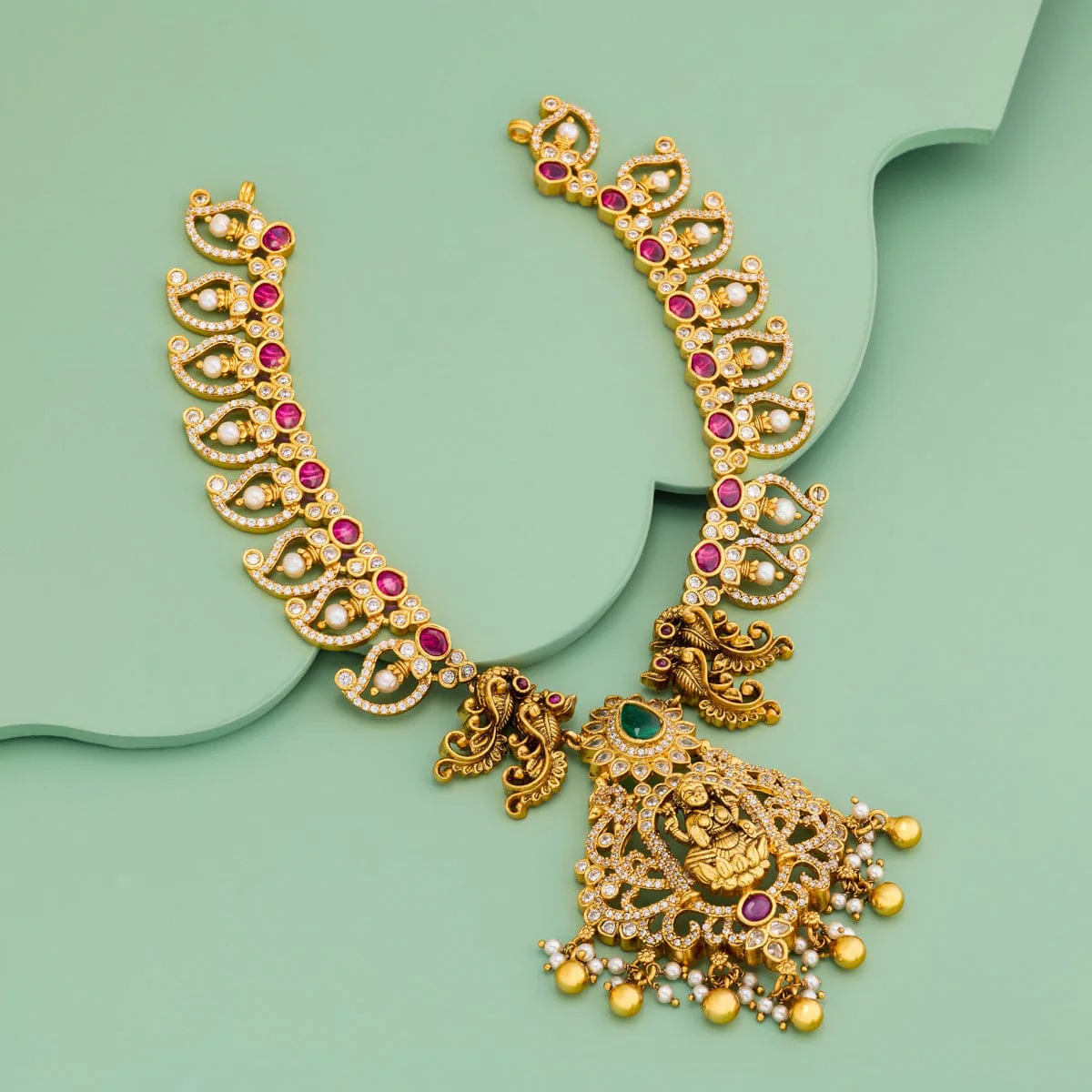 Silver Temple Necklace 191819 - Image 2