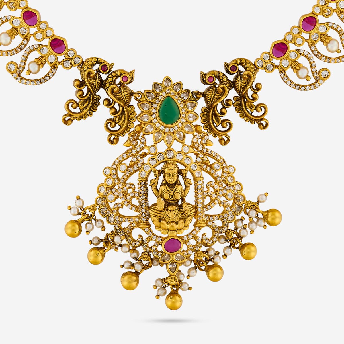 Silver Temple Necklace 191819 - Image 5