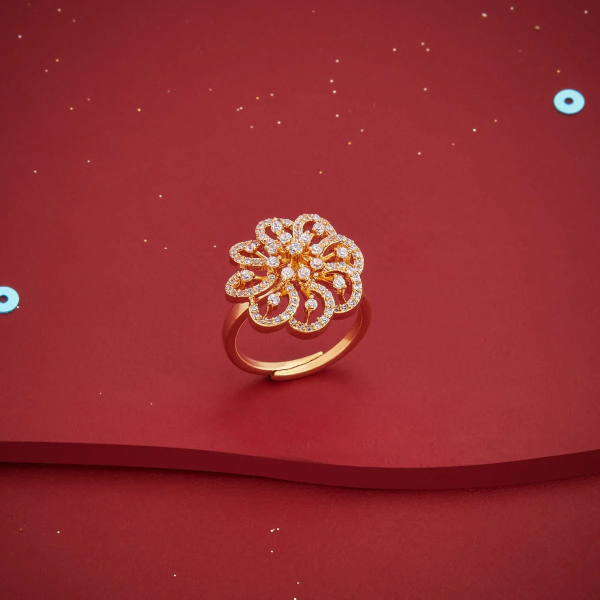 Zircon Finger Ring 185589 - Image 2